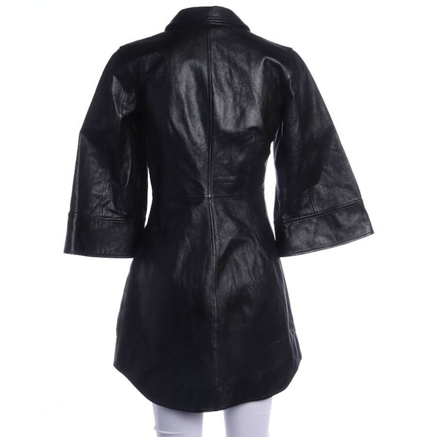 Leather Dress 36 Black | Vite EnVogue