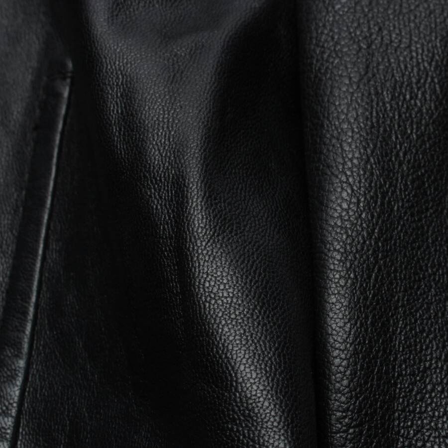 Image 5 of Leather Dress 36 Black in color Black | Vite EnVogue