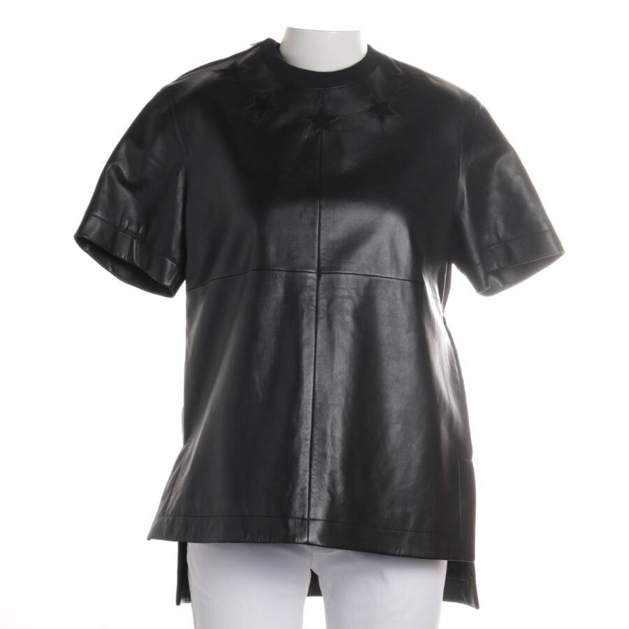 Image 1 of Leather Shirt XS Black in color Black | Vite EnVogue