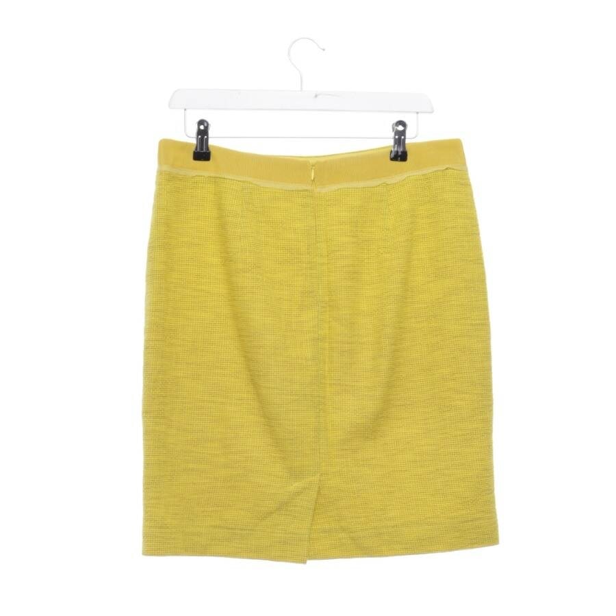 Image 2 of Skirt 38 Yellow in color Yellow | Vite EnVogue