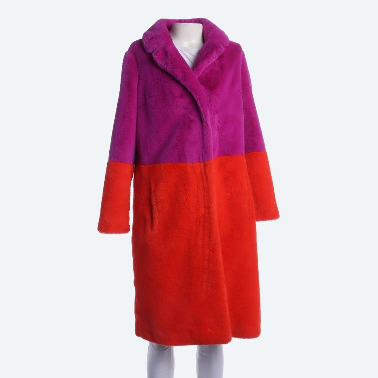 Image 1 of Winter Coat 32 Fuchsia in color Pink | Vite EnVogue
