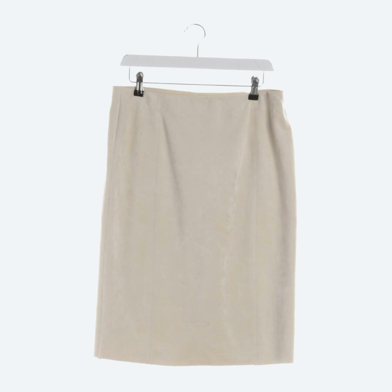 Image 1 of Skirt 42 Beige in color White | Vite EnVogue