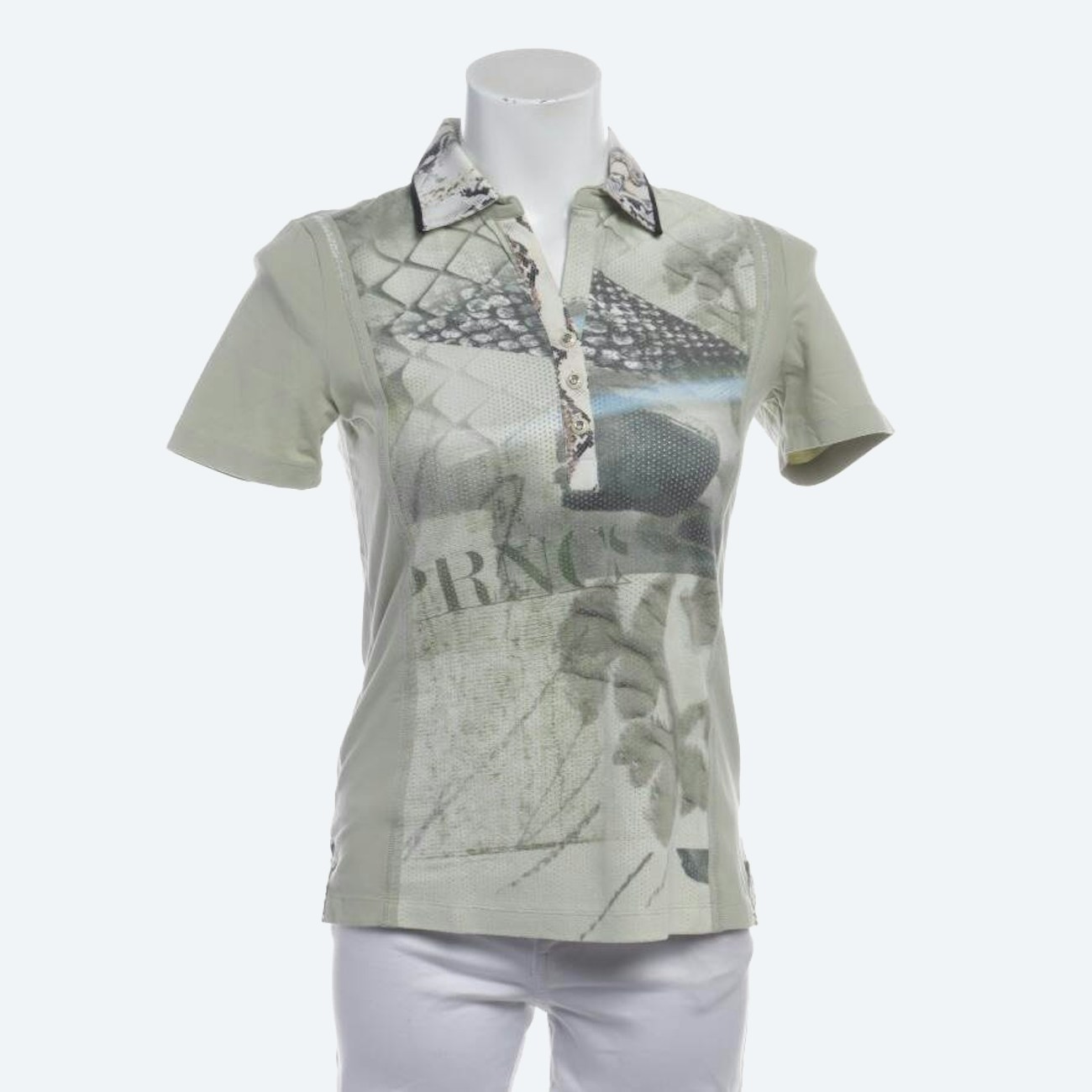 Image 1 of Polo Shirt 36 Green in color Green | Vite EnVogue