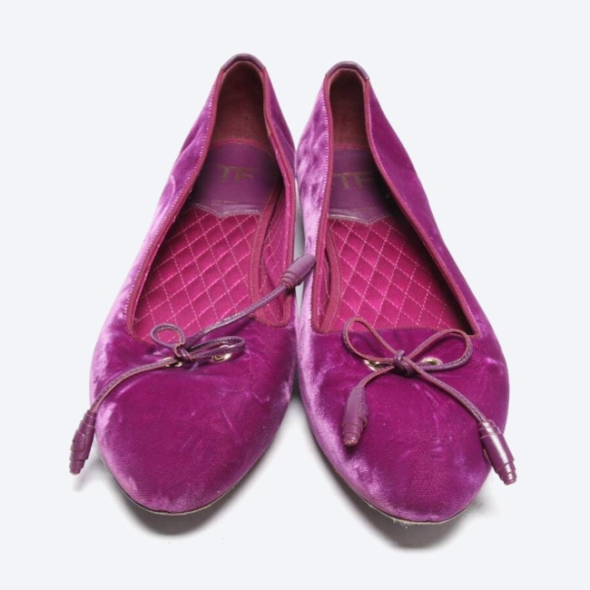 Image 2 of Ballet Flats EUR 38.5 Darkviolet in color Purple | Vite EnVogue