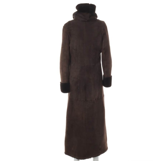 Leather Coat 38 Brown | Vite EnVogue