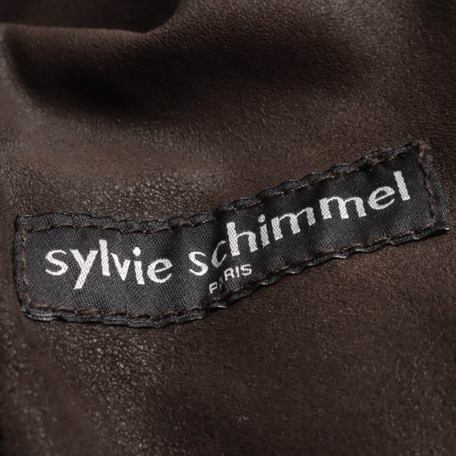 Image 5 of Leather Coat 38 Dark brown in color Brown | Vite EnVogue