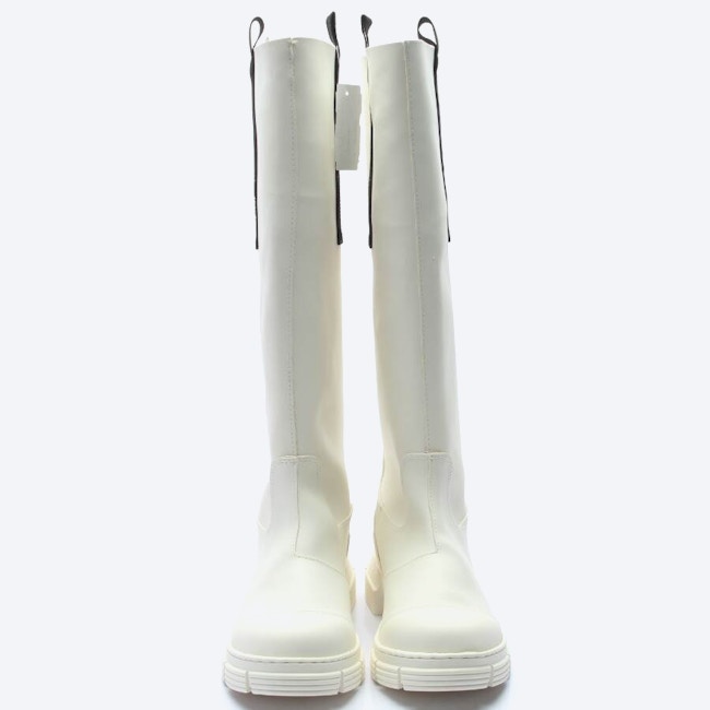 Image 2 of Boots EUR 40 Cream in color White | Vite EnVogue