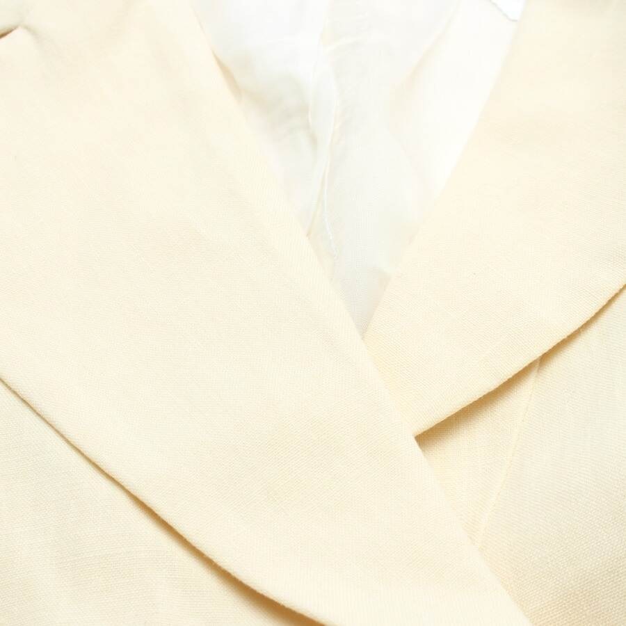 Image 3 of Linen Blazer 36 Cream in color White | Vite EnVogue