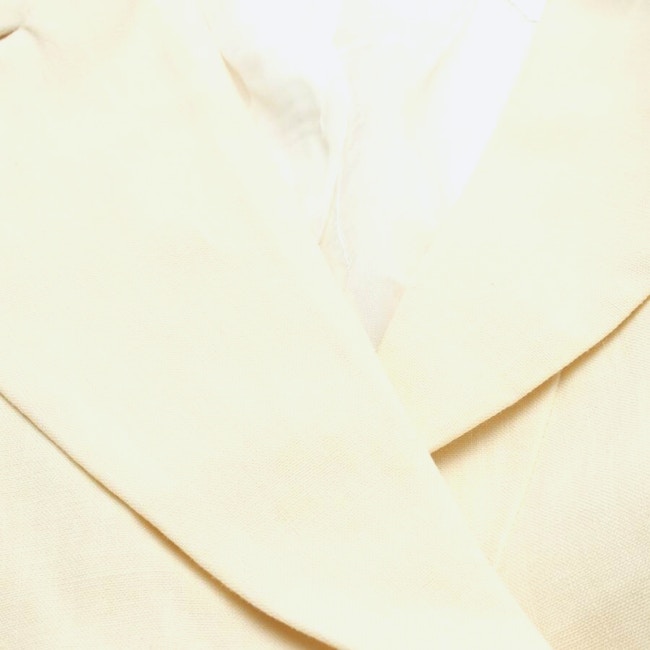 Image 3 of Linen Blazer 36 Cream in color White | Vite EnVogue