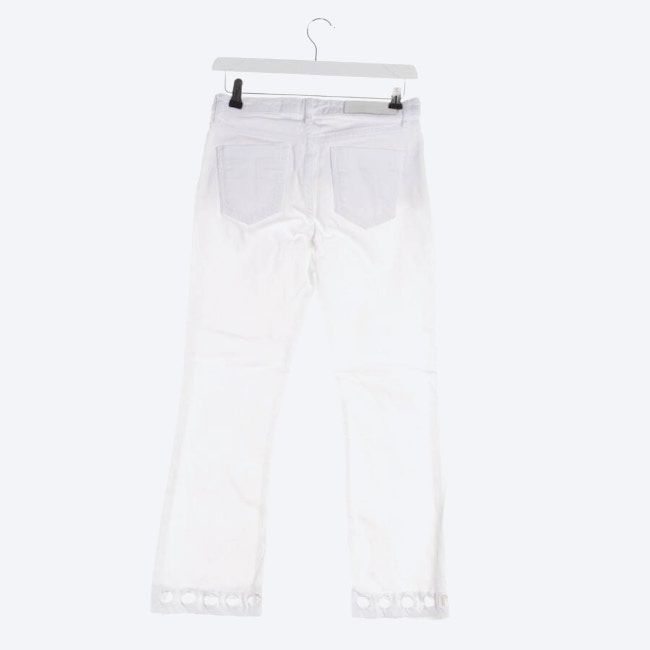 Image 2 of Jeans Straight Fit W24 White in color White | Vite EnVogue