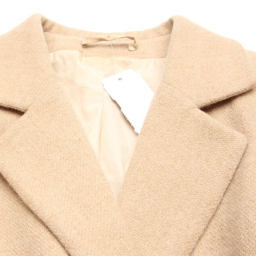 Image 3 of Cashmere Coat 36 Beige in color White | Vite EnVogue