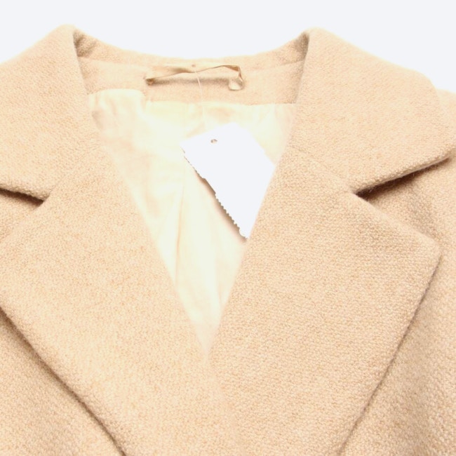 Image 3 of Cashmere Coat 36 Beige in color White | Vite EnVogue