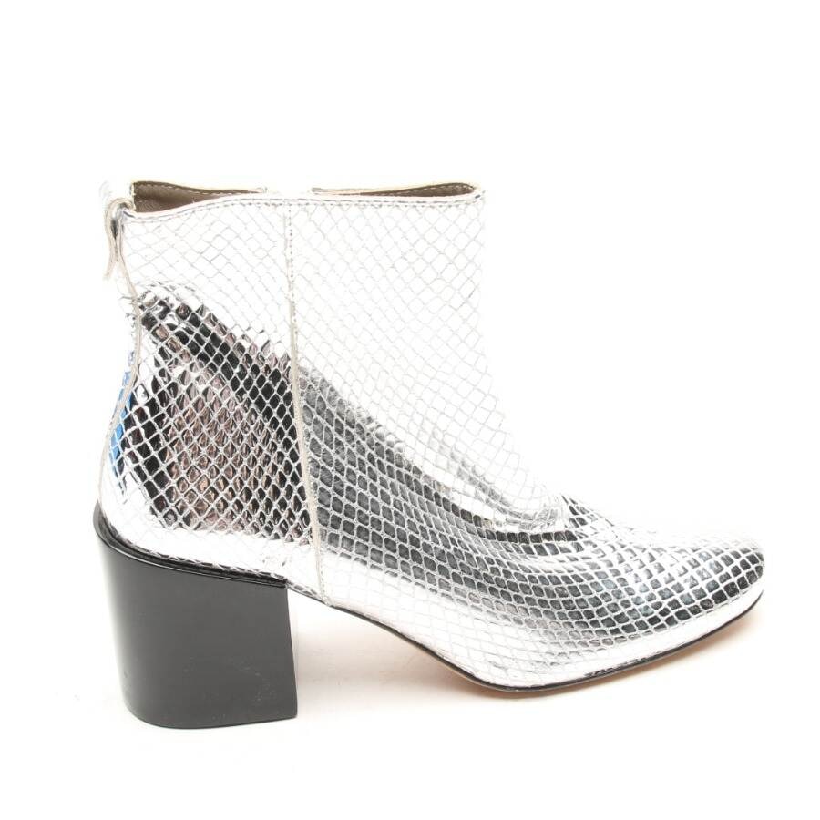 Image 1 of Ankle Boots EUR 36 Silver in color Metallic | Vite EnVogue