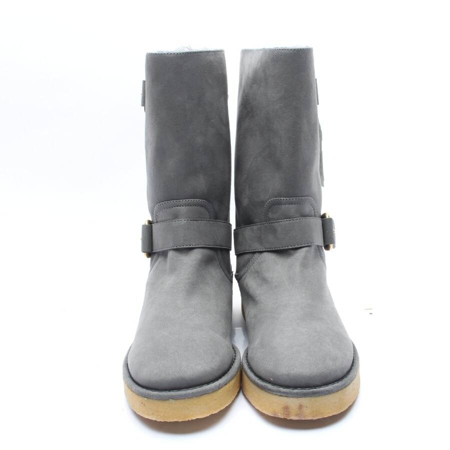 Image 2 of Ankle Boots EUR 40 Light Gray in color Gray | Vite EnVogue