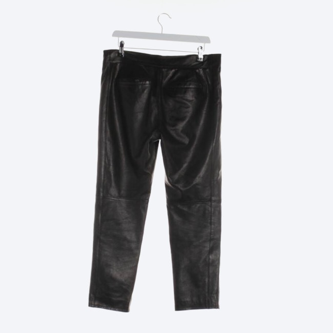 Image 2 of Leather Pants 36 Black in color Black | Vite EnVogue