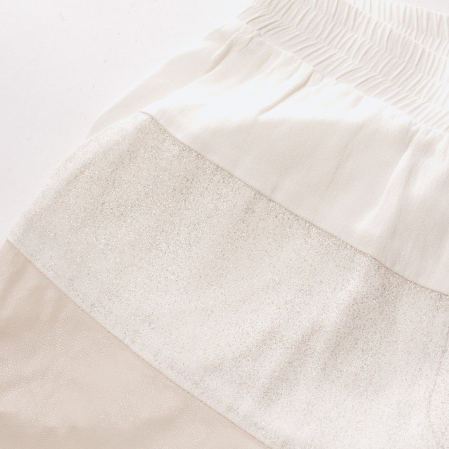 Image 4 of trousers from 8pm in cream-white and silver size XS - new label! in color white | Vite EnVogue