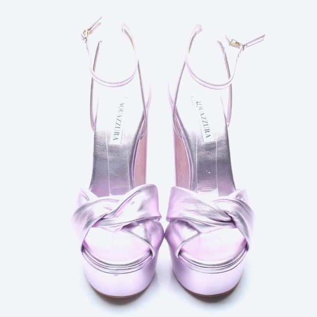 Image 2 of Heeled Sandals EUR 41 Lavender in color Purple | Vite EnVogue