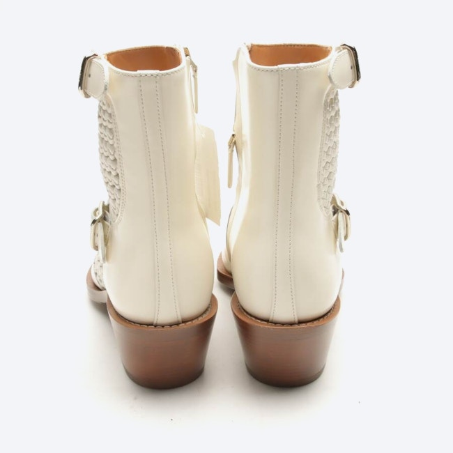 Image 3 of Ankle Boots EUR 38.5 Beige in color White | Vite EnVogue