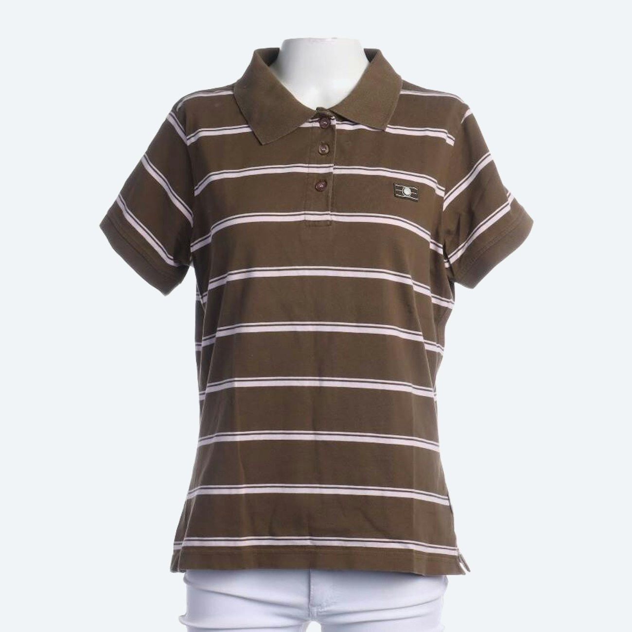 Image 1 of Polo Shirt L Camel in color Brown | Vite EnVogue