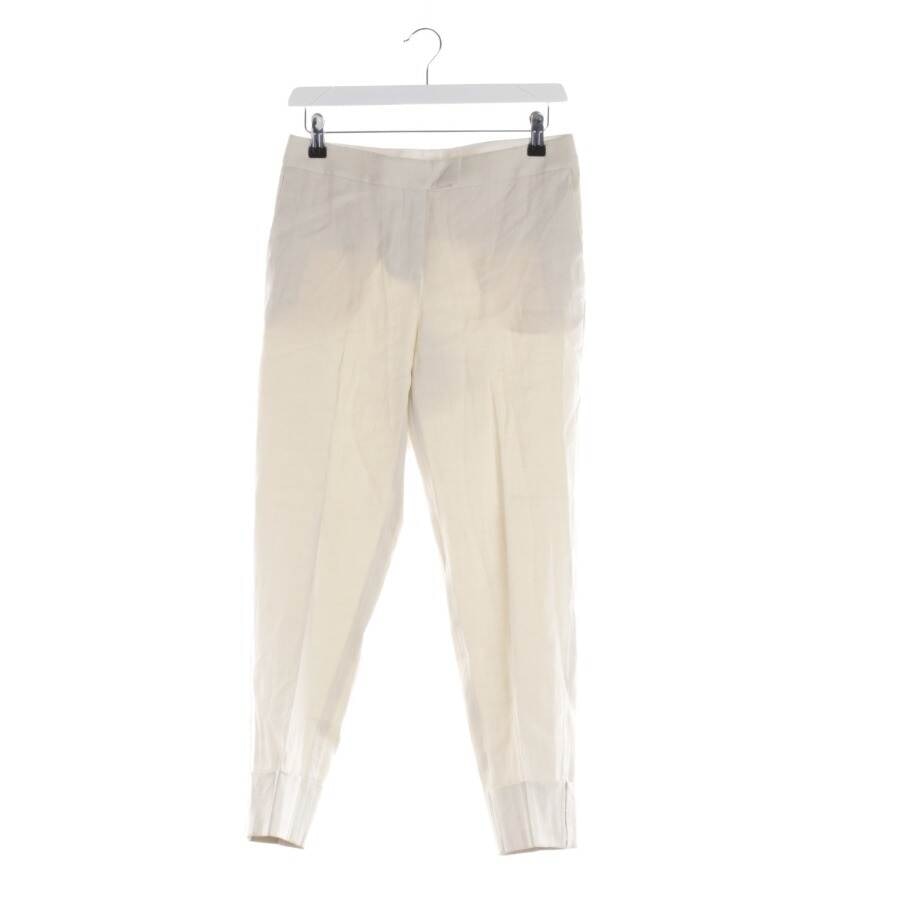 Image 1 of Trousers 2XS Beige in color White | Vite EnVogue
