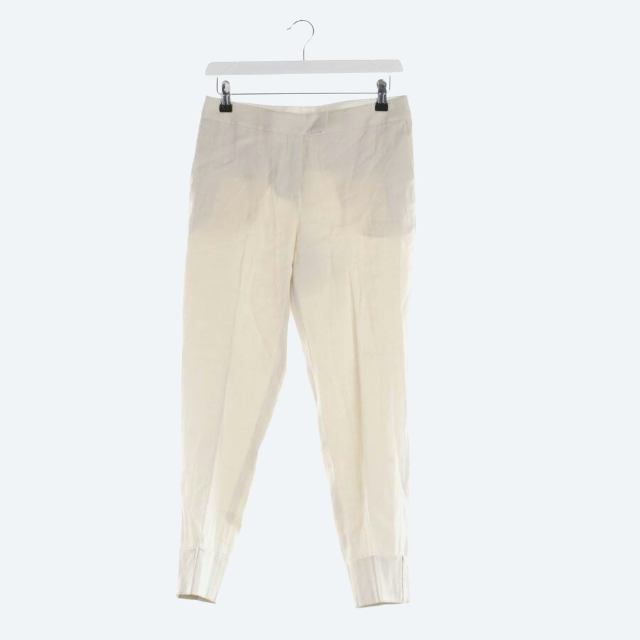 Image 1 of Trousers 2XS Beige in color White | Vite EnVogue