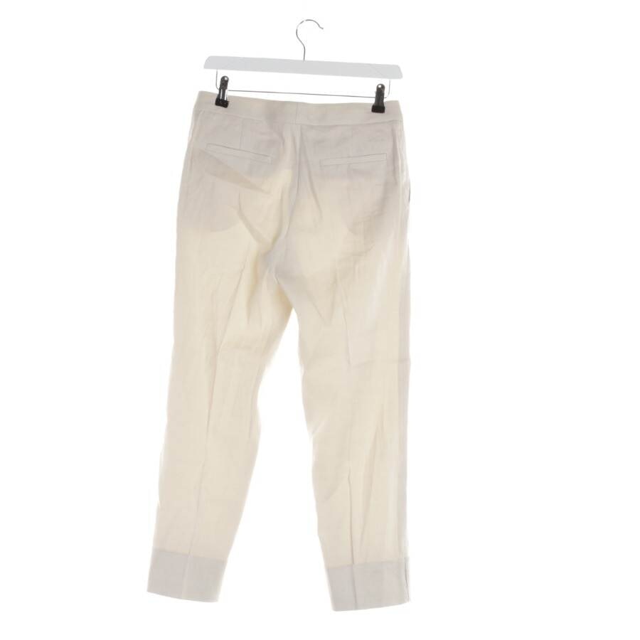Image 2 of Trousers 2XS Beige in color White | Vite EnVogue