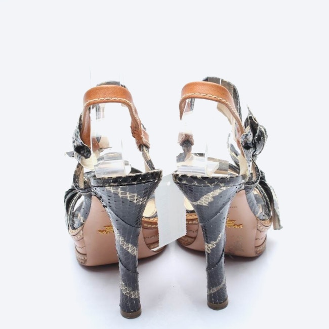 Image 3 of Heeled Sandals EUR 37 Multicolored in color Multicolored | Vite EnVogue
