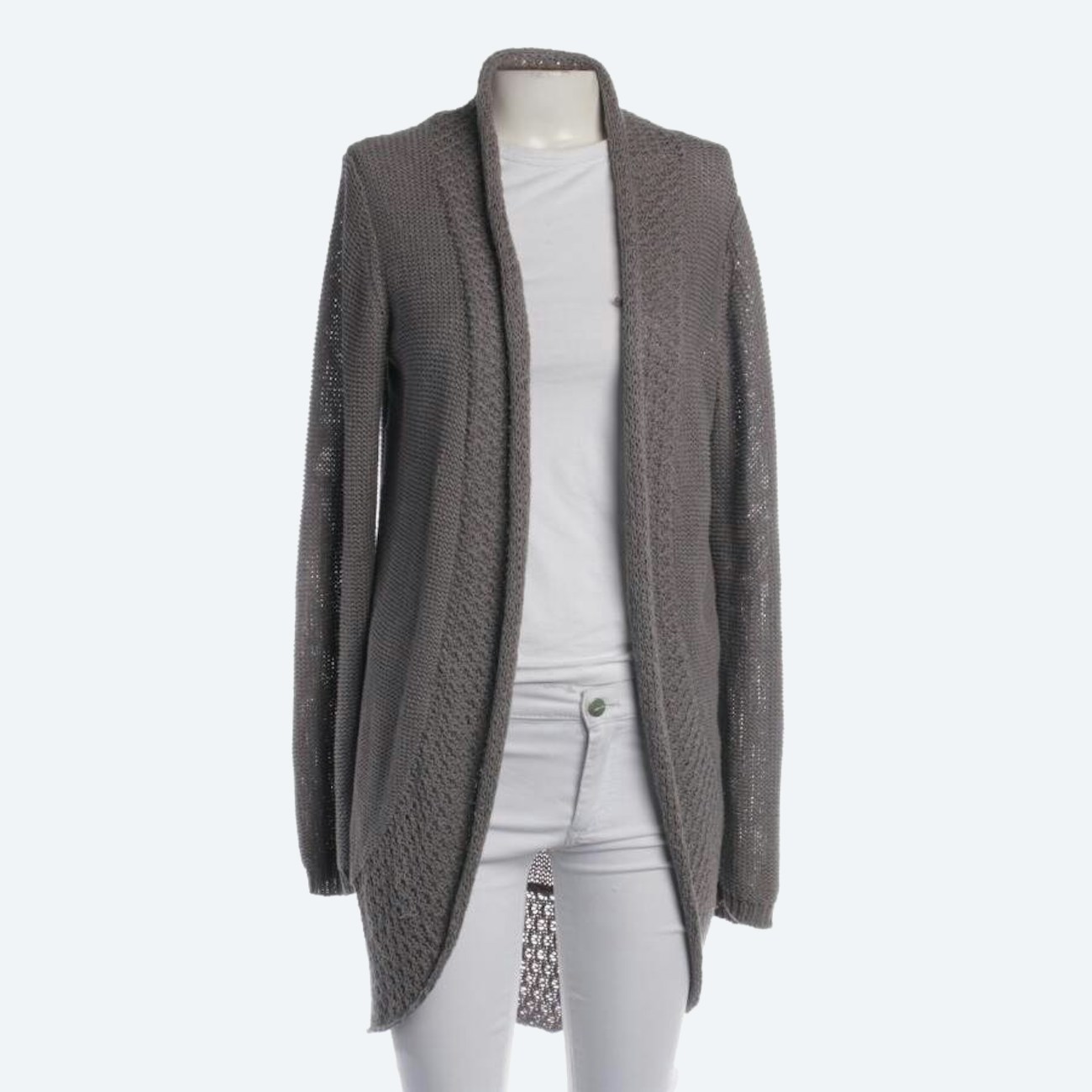 Image 1 of Cardigan S Gray in color Gray | Vite EnVogue