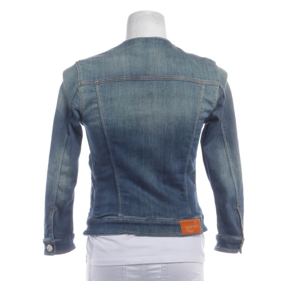 Image 2 of Jeans Jacket XS Blue in color Blue | Vite EnVogue