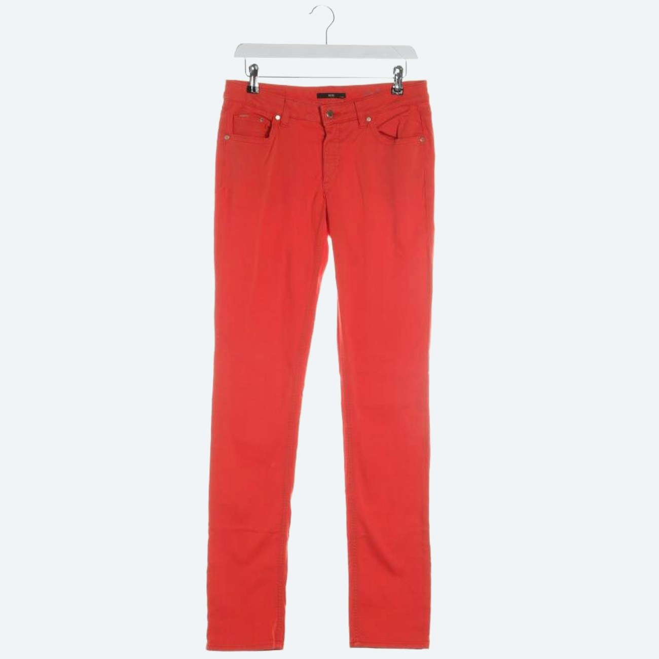 Image 1 of Jeans Straight Fit 38 Dark Orange in color Orange | Vite EnVogue