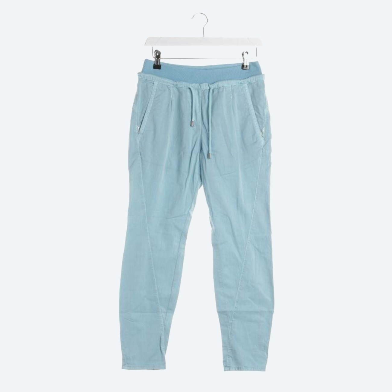 Image 1 of Trousers 34 Turquoise in color Blue | Vite EnVogue