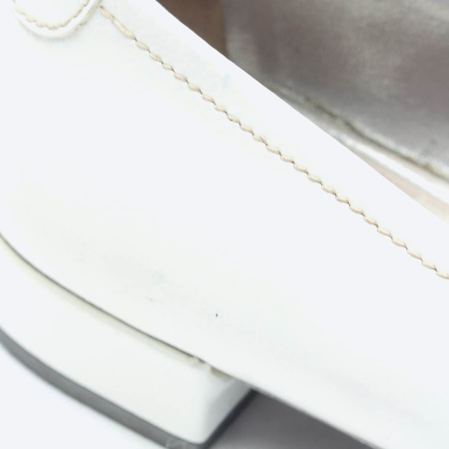 Image 5 of Loafers EUR 37 White in color White | Vite EnVogue