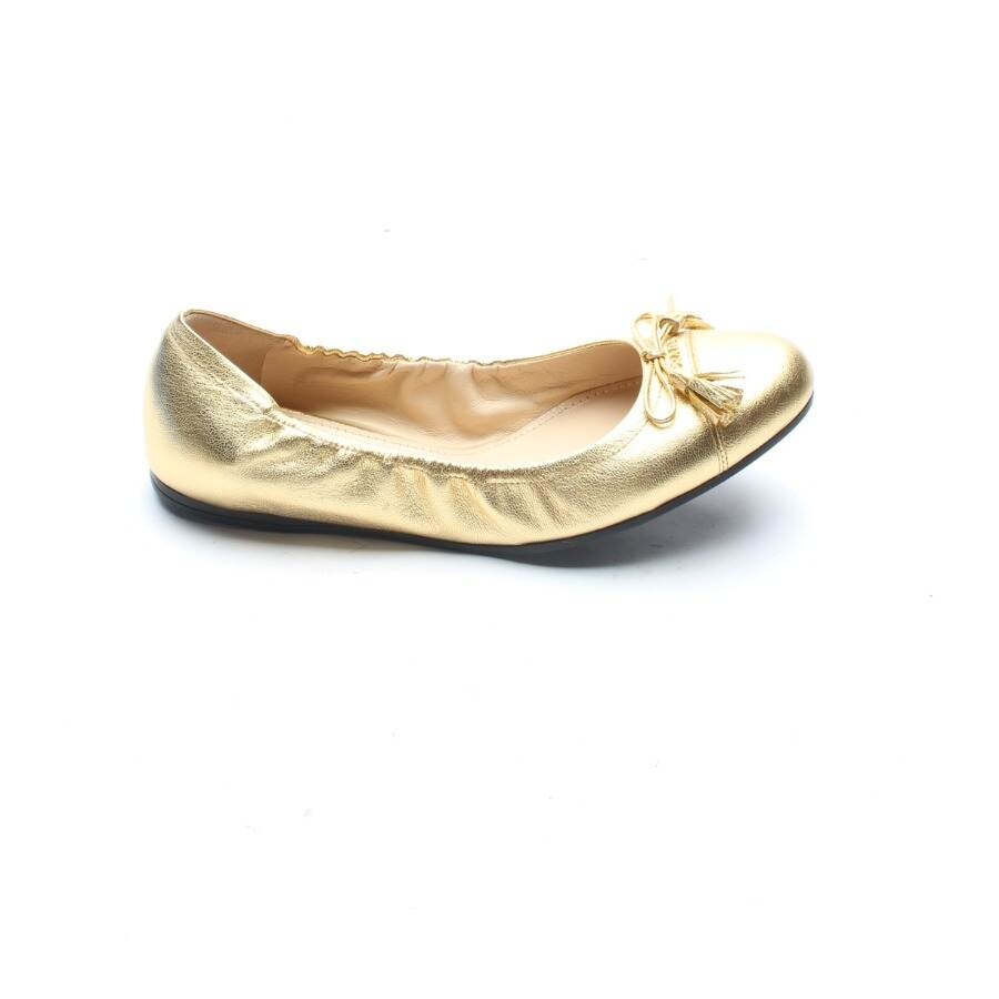 Image 1 of Ballet Flats EUR38 Gold in color Metallic | Vite EnVogue