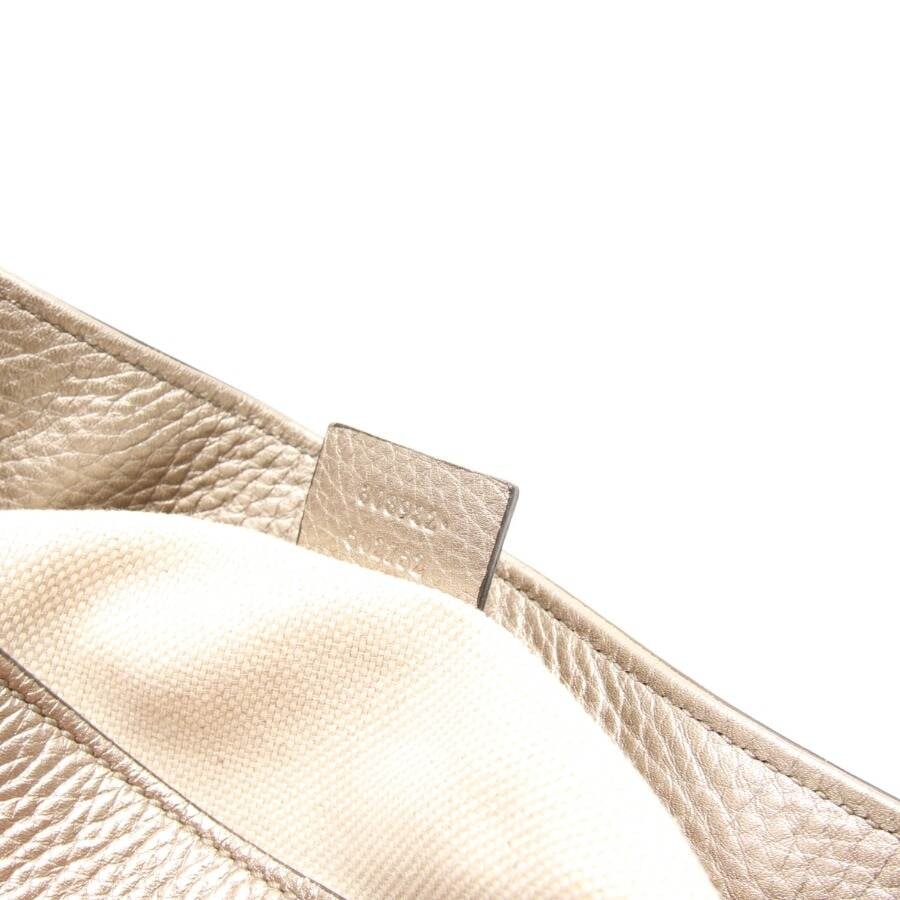 Image 6 of Soho Tote Shoulder Bag Gold in color Metallic | Vite EnVogue