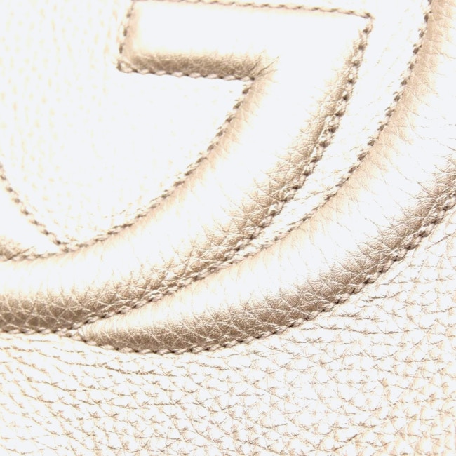 Image 8 of Soho Tote Shoulder Bag Gold in color Metallic | Vite EnVogue