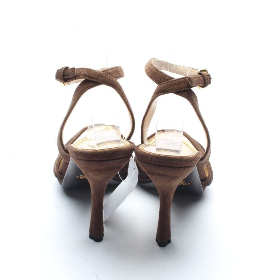 Image 3 of Heeled Sandals EUR 39 Brown in color Brown | Vite EnVogue
