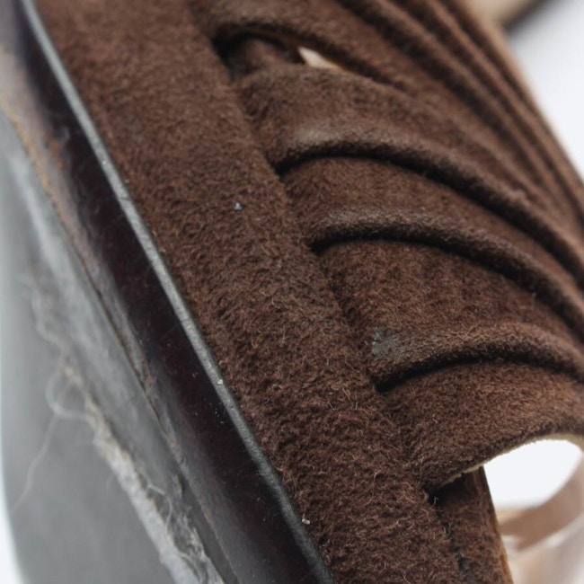 Image 5 of Heeled Sandals EUR 39 Brown in color Brown | Vite EnVogue