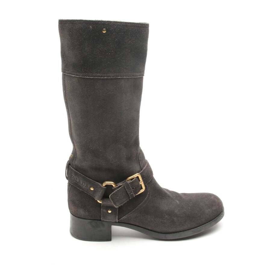 Image 1 of Boots EUR 39.5 Dark Gray in color Gray | Vite EnVogue