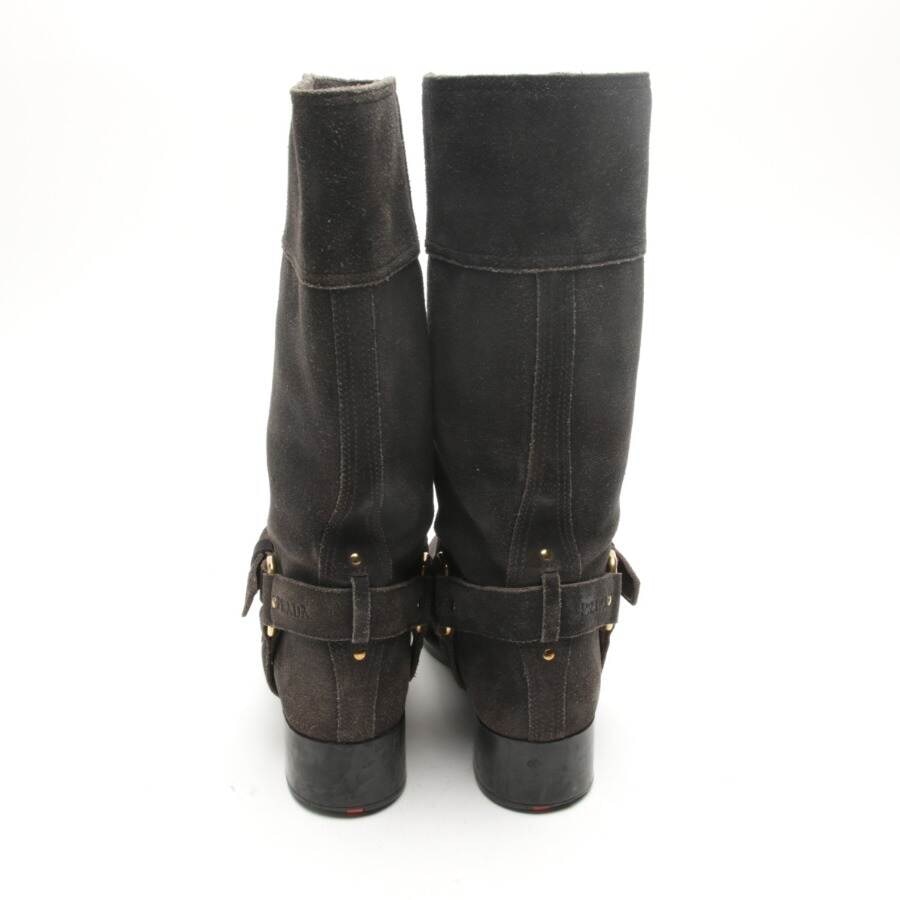Image 3 of Boots EUR 39.5 Dark Gray in color Gray | Vite EnVogue