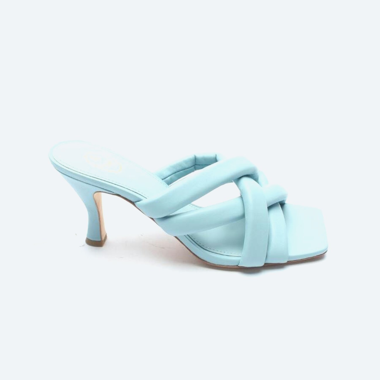 Image 1 of Heeled Sandals EUR38 Light Blue in color Blue | Vite EnVogue