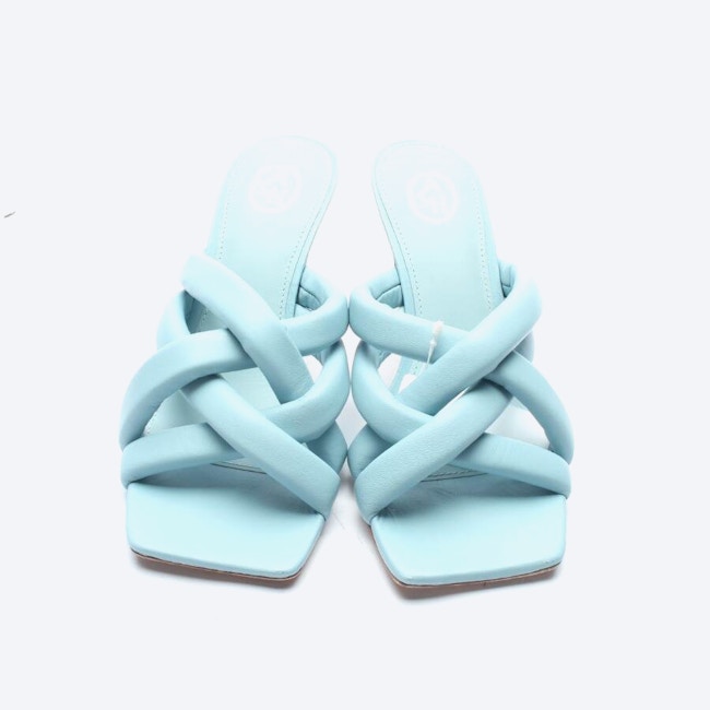 Image 2 of Heeled Sandals EUR38 Light Blue in color Blue | Vite EnVogue