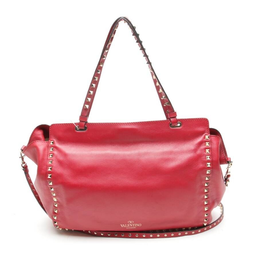 Image 2 of Rockstud Crossbody Bag Red in color Red | Vite EnVogue