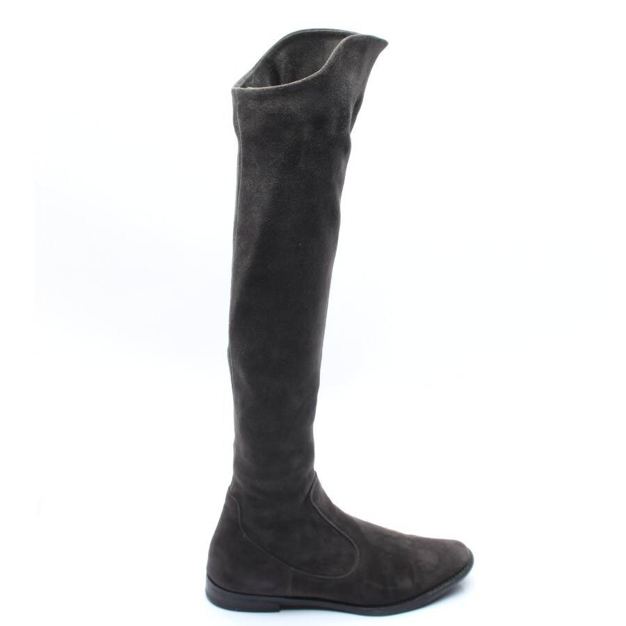 Image 1 of Boots EUR 37 Dark Gray in color Gray | Vite EnVogue