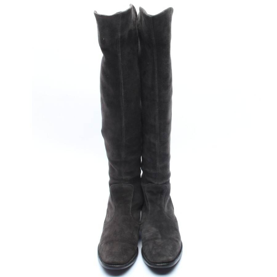 Image 2 of Boots EUR 37 Dark Gray in color Gray | Vite EnVogue