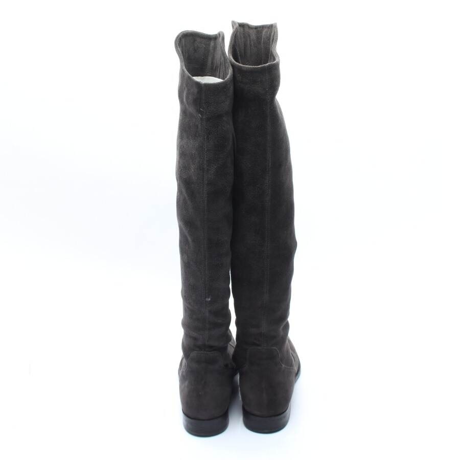 Image 3 of Boots EUR 37 Dark Gray in color Gray | Vite EnVogue