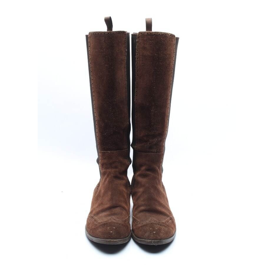Image 2 of Boots EUR 40.5 Brown in color Brown | Vite EnVogue