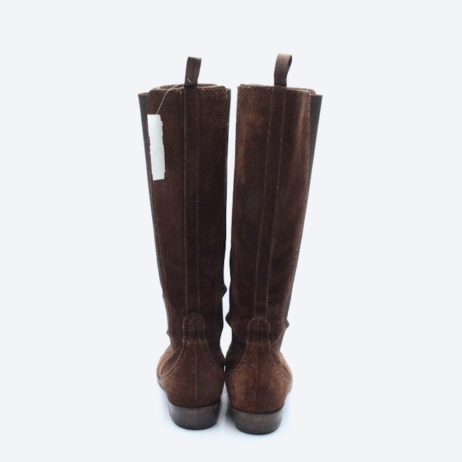 Image 3 of Boots EUR 40.5 Brown in color Brown | Vite EnVogue