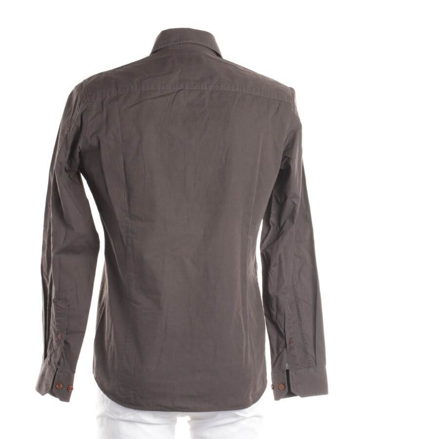 Image 2 of Casual Shirt S Dark Brown in color Brown | Vite EnVogue