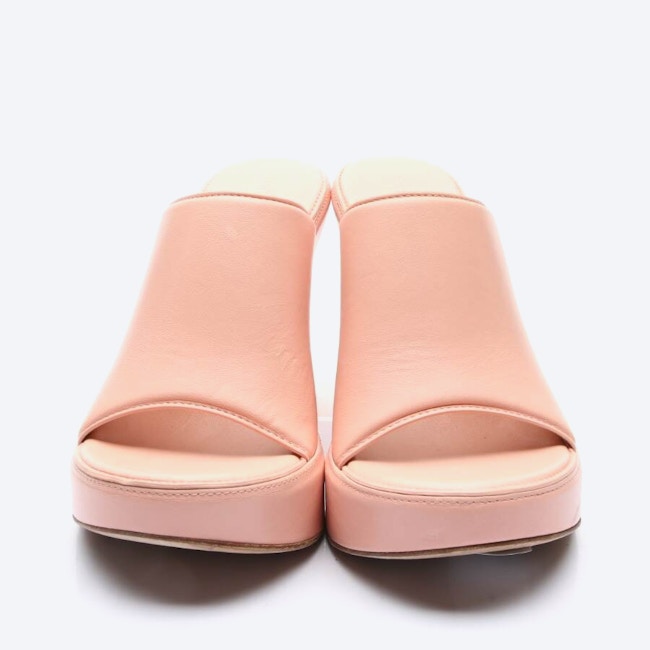 Image 2 of Heeled Sandals EUR 39.5 Pink in color Pink | Vite EnVogue