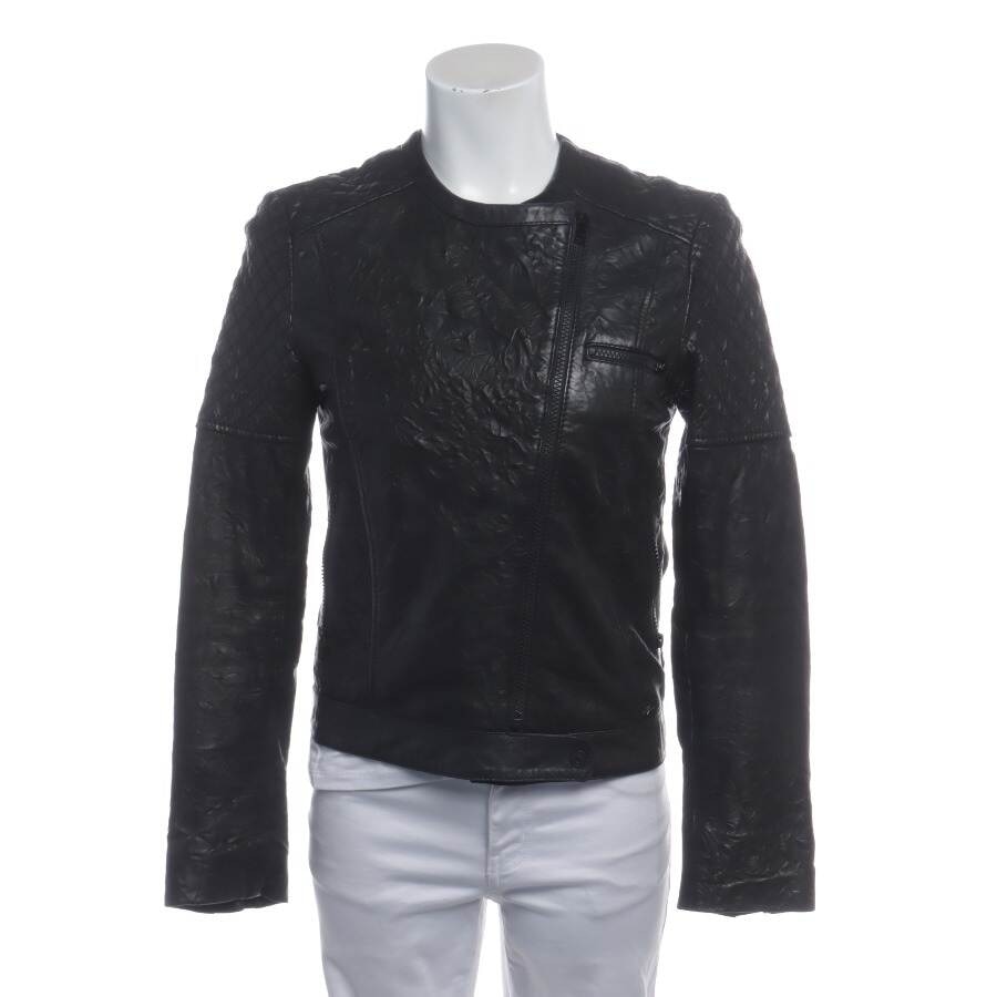 Image 1 of LeatherJacket S Black in color Black | Vite EnVogue